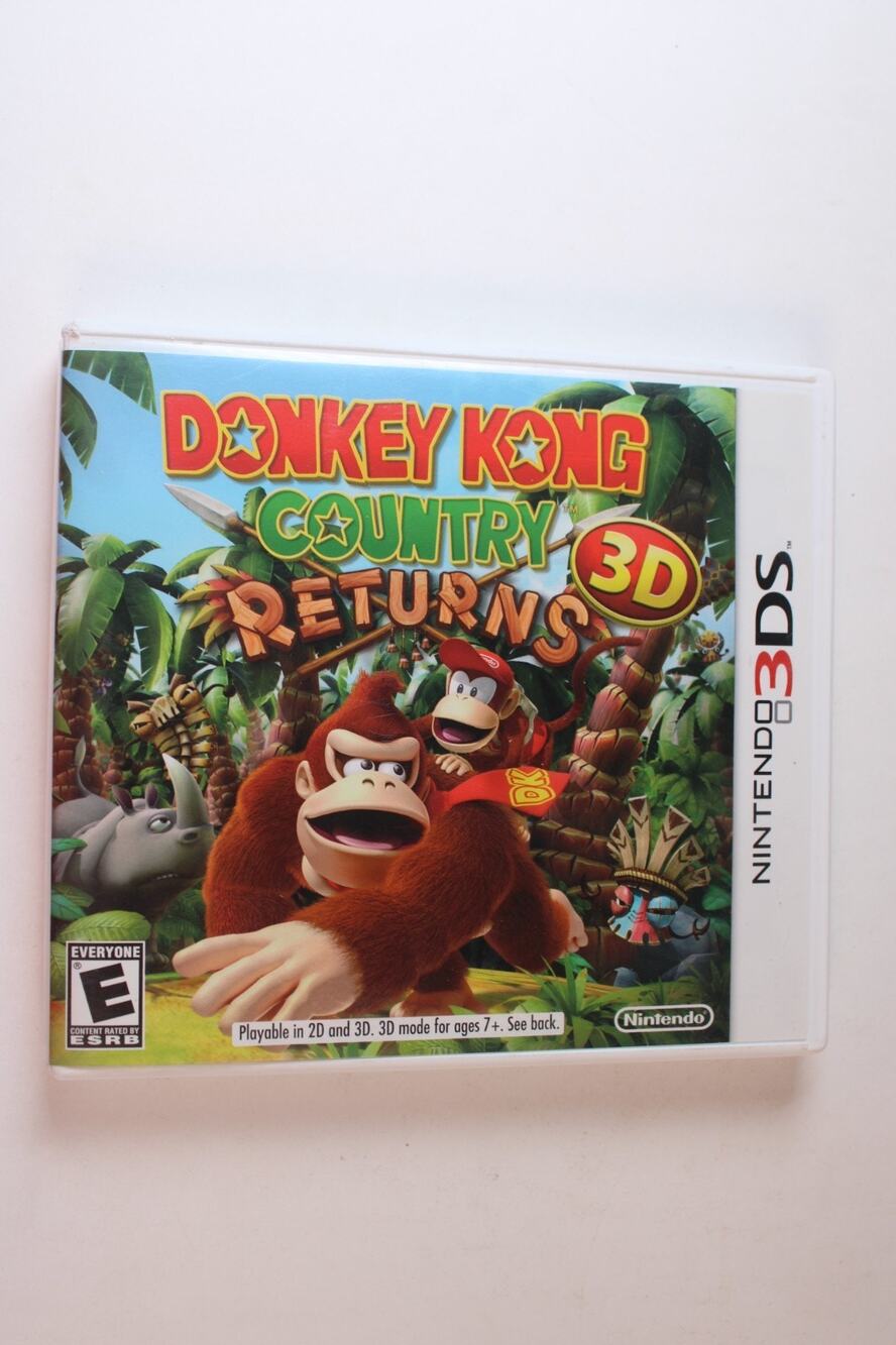 Donkey Kong Country Returns 3D (Nintendo 3DS) Authentic, Tested/Works Great